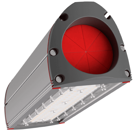 Светильник светодиодный БСТЗ Орион ДКУ 010-060 8000-3000-67-140-5 (Минпромторг)