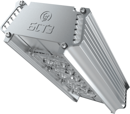 Светильник светодиодный БСТЗ Победа ДКУ 007-030 3780-5000-67-140-5 (Минпромторг)